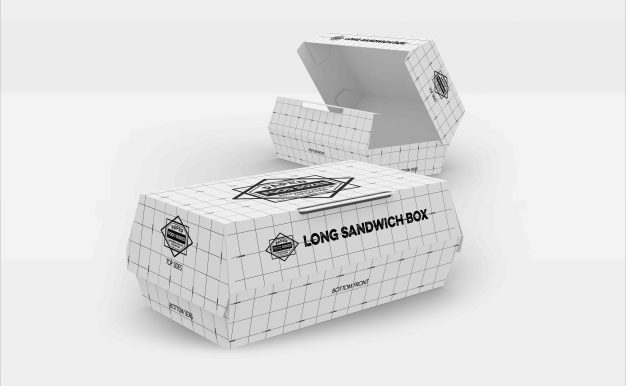 開蓋天地盒包裝psd樣機(jī)模型